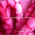 100%polyester solid color Velboa fabric for garment ; bedding;sleepwea